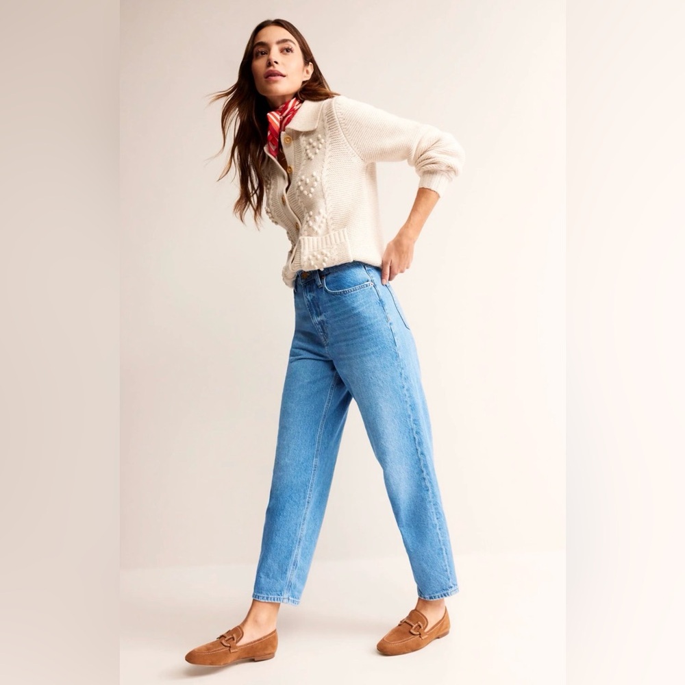 Boden High Rise 90s Tapered Jean